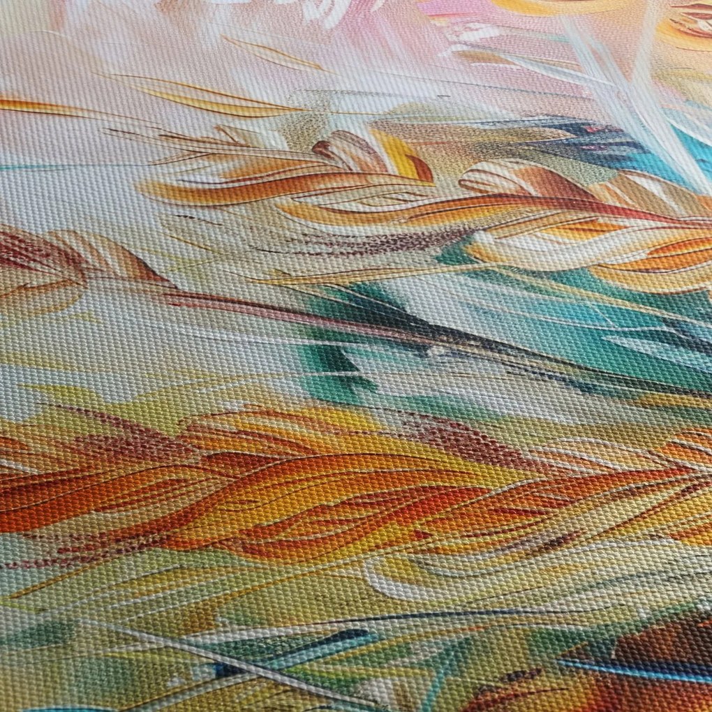 Kép - Búza, absztrakció (90x60 cm)