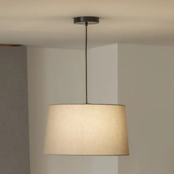 Brilagi - LED függőlámpa kábellel CERIA 1xE27/40W/230V átmérő 45 cm bézs
