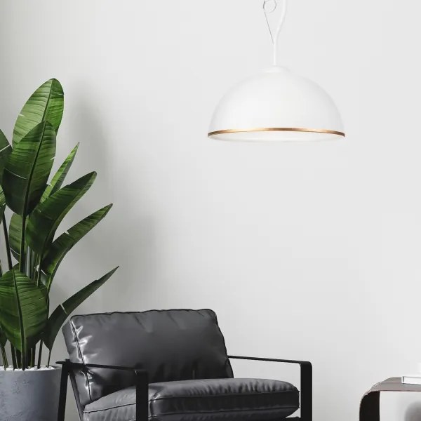 Csillár rúdon RETRO II 1xE27/60W/230V fehér