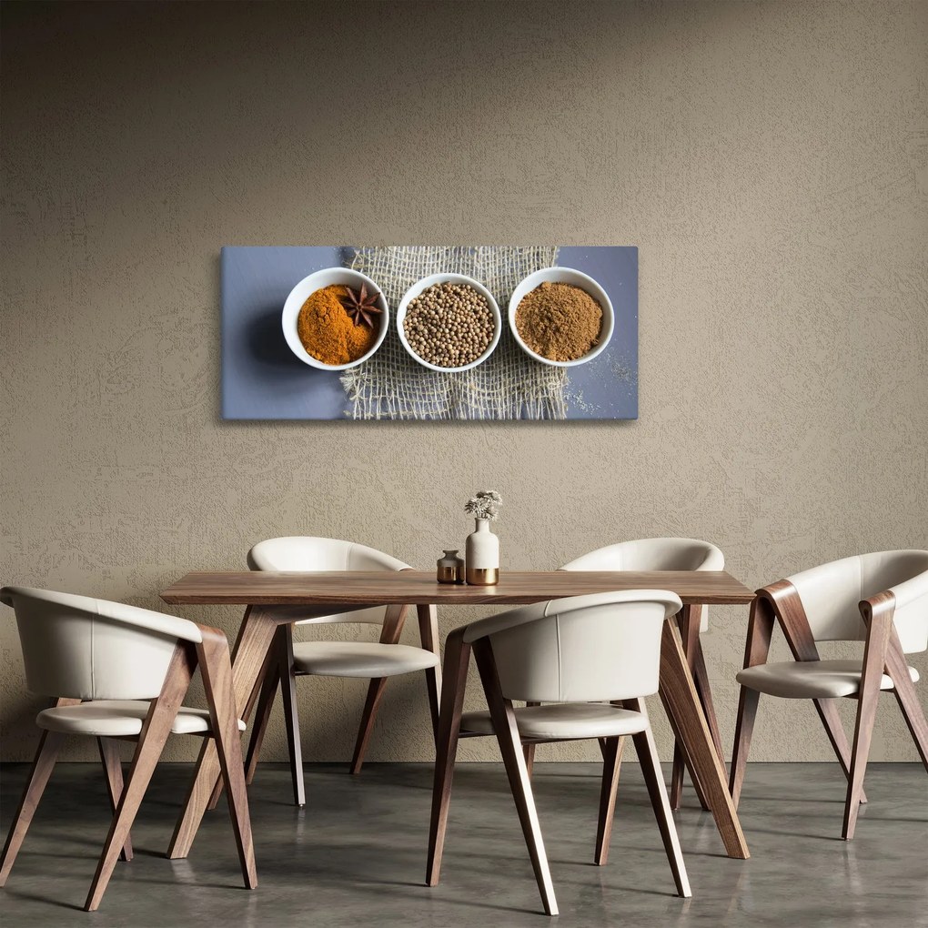Fűszerek képe (120x50 cm)