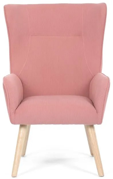 Rózsaszín Kordbársony U-Fotel. AK-314 PINK2