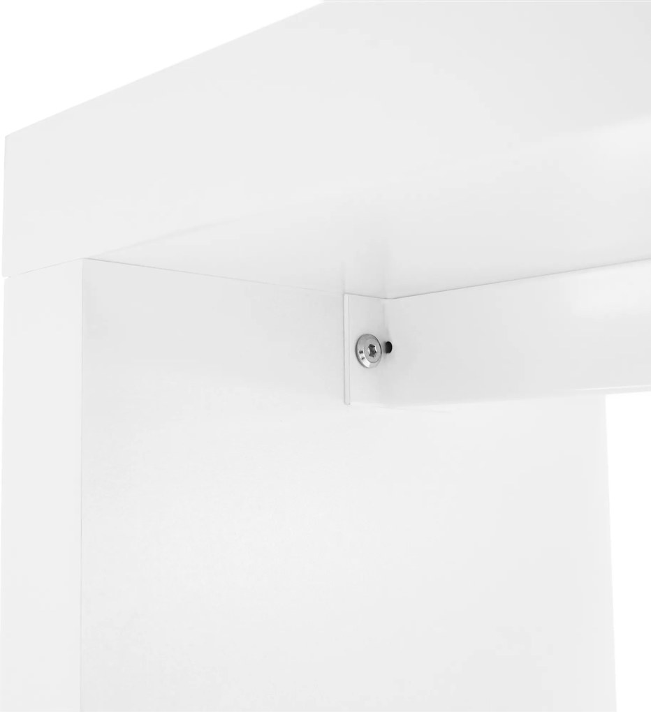 Konzolasztal, fehér, FITRON