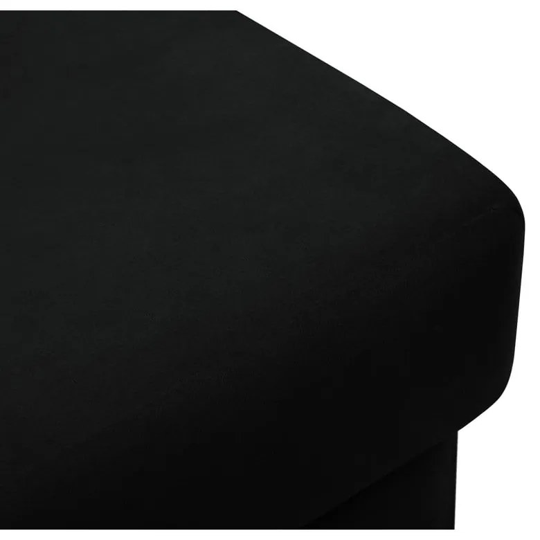 Fekete bársony lábtartó Kyoto – Cosmopolitan Design