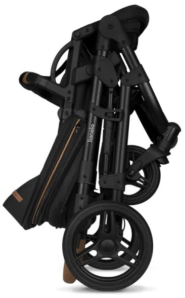 Lionelo - 2 az 1-ben kombinált babakocsi MARI TOUR Fekete ónix