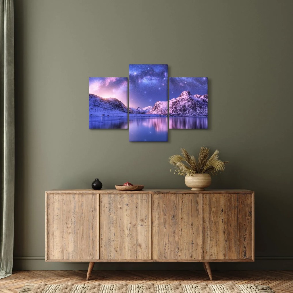 Kép - Sarkvidéki táj (90x60 cm)