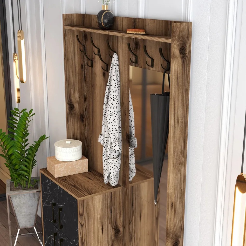 Berlin BC - Walnut, Black Marble