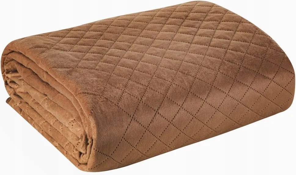 Dekoratív ágytakaró LUIZ-3 170x210 tégla