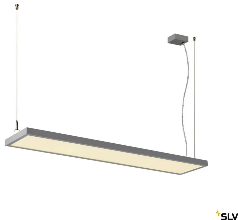 SLV 1007470 WORKLIGHT Modern Led Függesztett Lámpa Szürke LED IP20