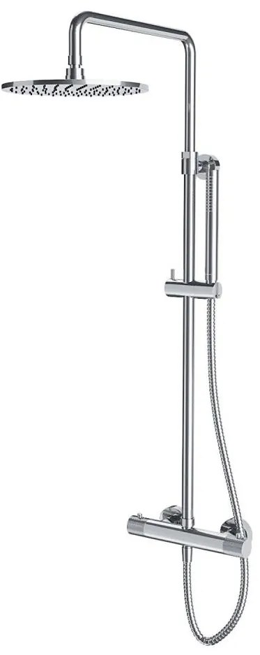 OMNIRES CT8044CR - CONTOUR termosztátos zuhanyszett, fényes króm