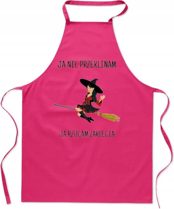 Konyhai kötény Boszorkány Én nem átkozom Én varázsolok Vicces