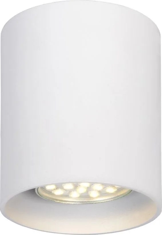 Mennyezeti spotlámpa kerek Lucide fehér