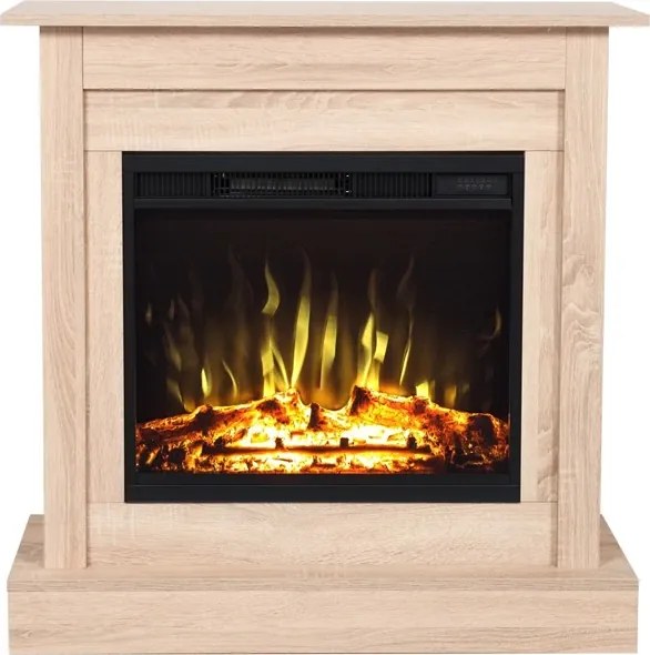 Elektromos kandalló Aflamo Vigo Light Oak