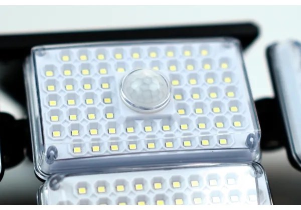 Immax 08481L - LED Napelemes fali lámpa érzékelővel LED/5W/5,5V IP65