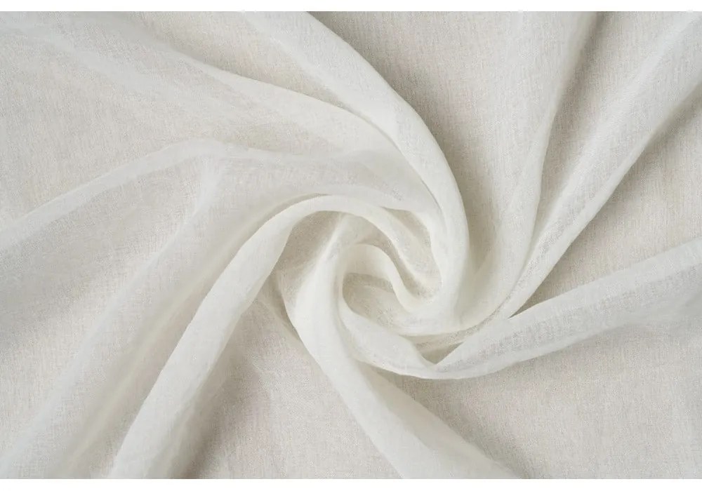 Krémszínű átlátszó függöny 140x245 cm Vicenza – Mendola Fabrics