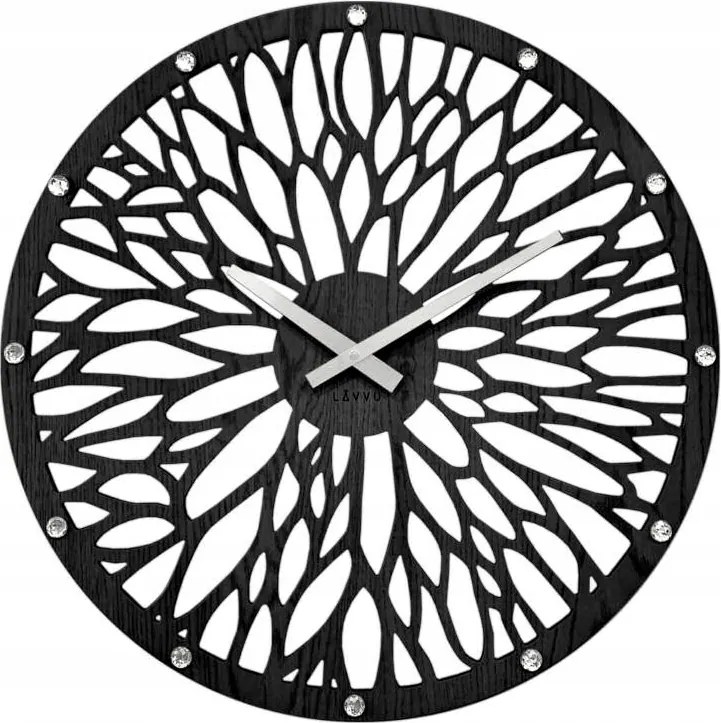 Látványos Falióra Kristályokkal LCT11 49 cm