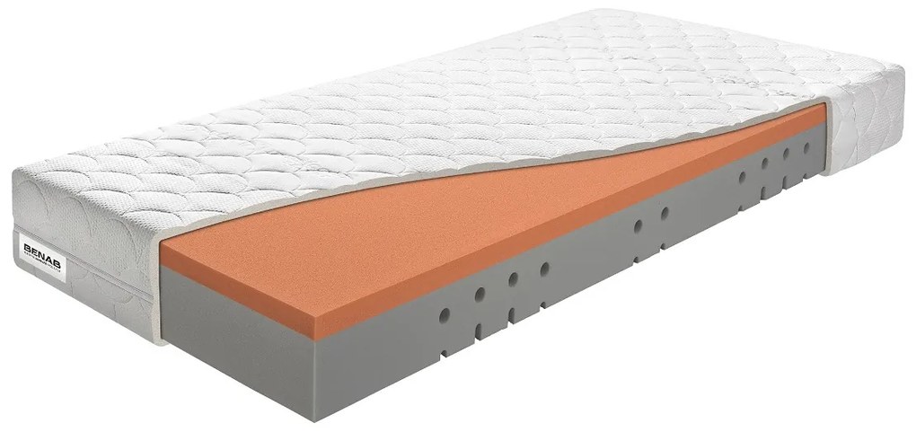Habszivacs matrac Thézeus 200x180 cm (T2/T3). 763774