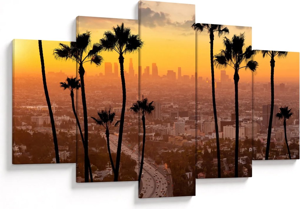 Kép - Los Angeles panorámája (150x105 cm)