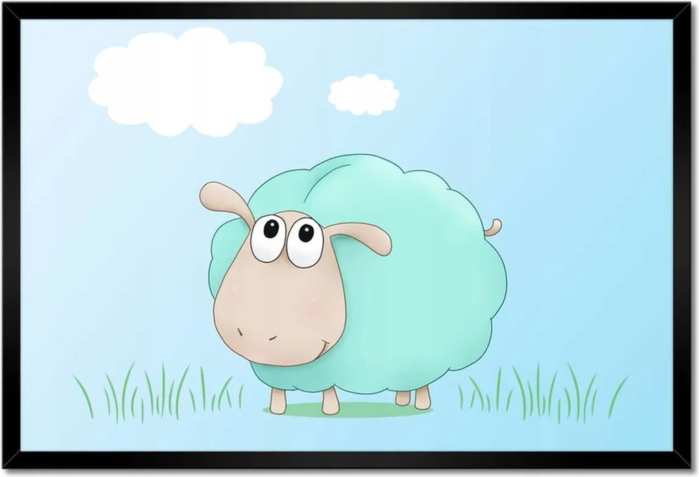 Poszterek keretben 60x40 Gyerekeknek Gyerek minta