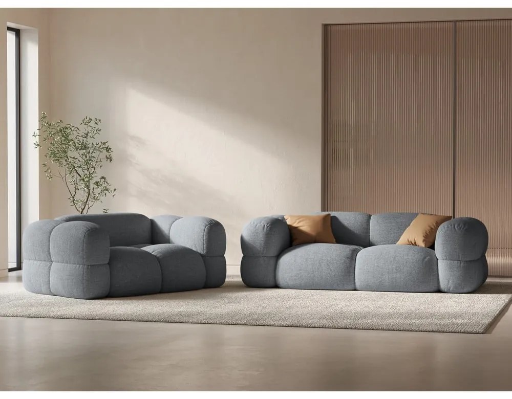 Szürke kanapé 210 cm Loretto – Cosmopolitan Design