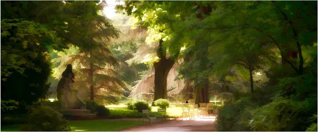 Park képe (120x50 cm)