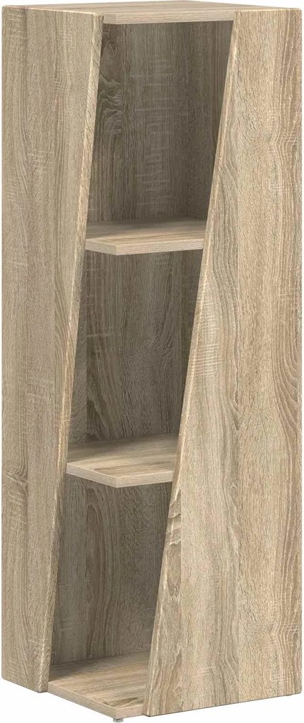 vidaXL Oldalsó polc Sonoma tölgy 33 x 32 x 100,5 cm Faanyag