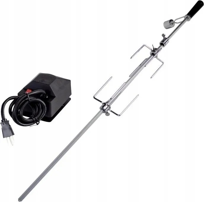 Grilltű nyárs elektromos motorral 220 V Fresca