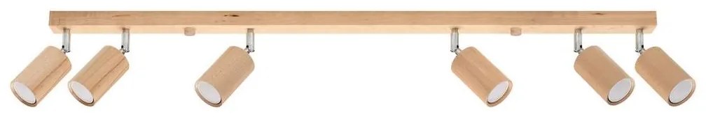 Sollux SL.1043 - Spotlámpa BERG 6xGU10/40W/230V