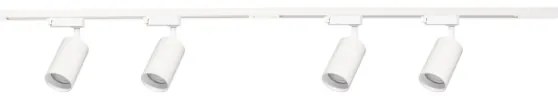 Spotlámpa sínrendszerrel PIPE 4xGU10/10W/230V fehér