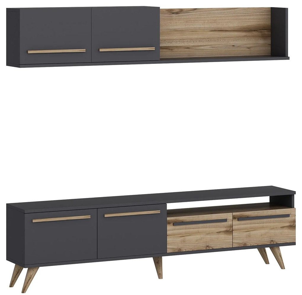 Nappali fal Valobe 2 (dió + antracit) . 1095673