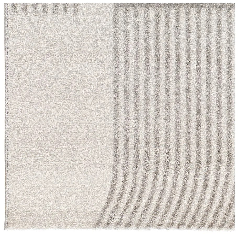 Világosszürke-elefántcsont színű szőnyeg 200x290 cm Flora – Universal