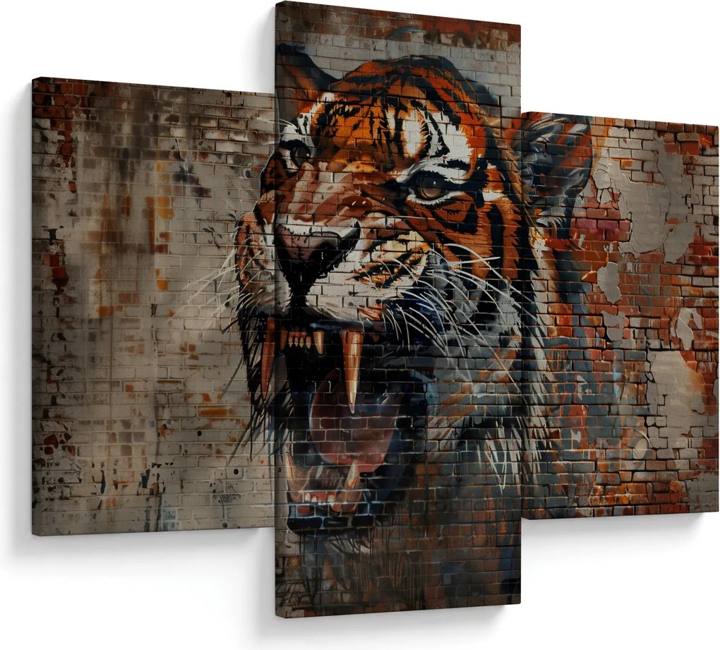 Kép - Téglatigris (90x60 cm)