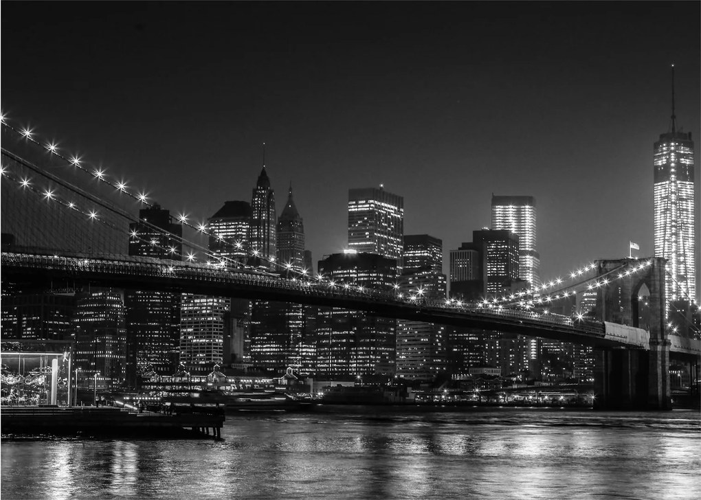 A New York-i Brooklyn-híd képe (70x50 cm)