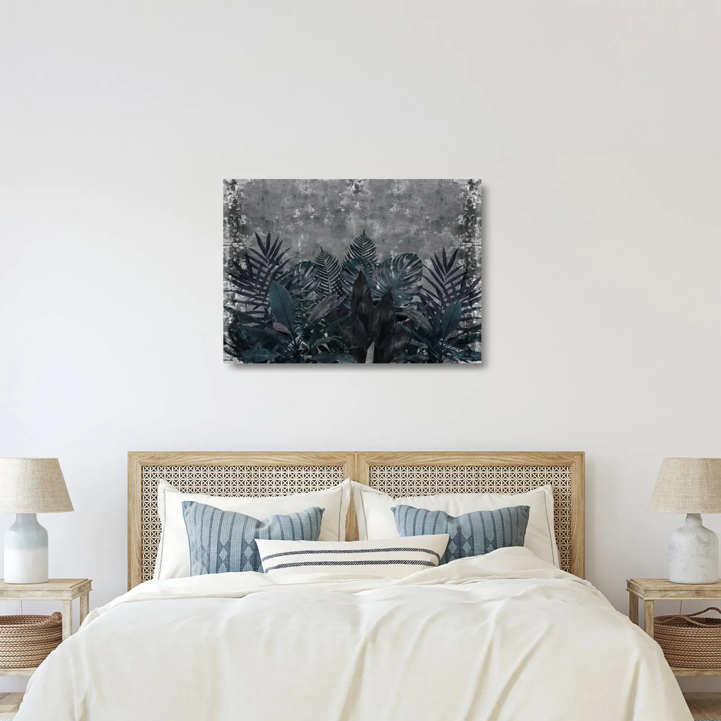 Kép - Pálmalevél (üvegen) (70x50 cm)
