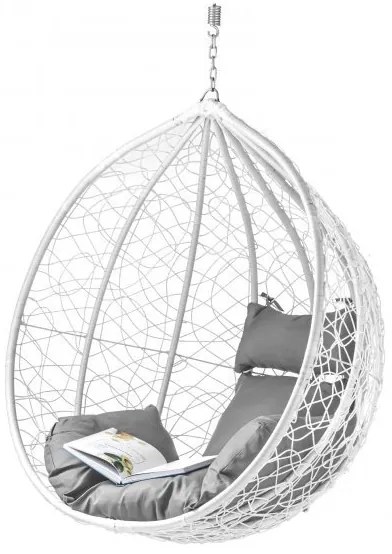 AKCIÓ Fehér függőszék KOKON állvány nélkül II. osztály