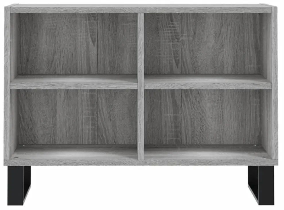 szürke sonoma színű szerelt fa TV-szekrény 69,5 x 30 x 50 cm