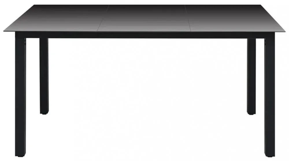 7 részes szürke polyrattan kerti étkezőgarnitúra párnákkal