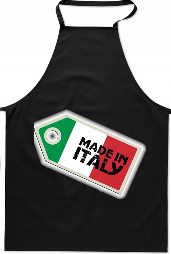 Made In Italy Olasz Konyha Kötény Pizzerman Divatos Étterem