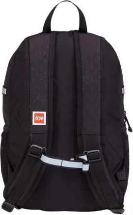 Hátizsák, dulpa rekeszes, LEGO Bricks, fekete-mintás (L202222511)