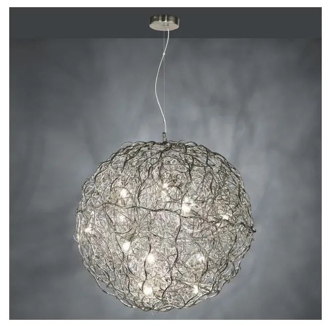 Paul Neuhaus 2019-21 - Kábeles függeszték SAREA 15xG9/40W/230V ezüstszínű