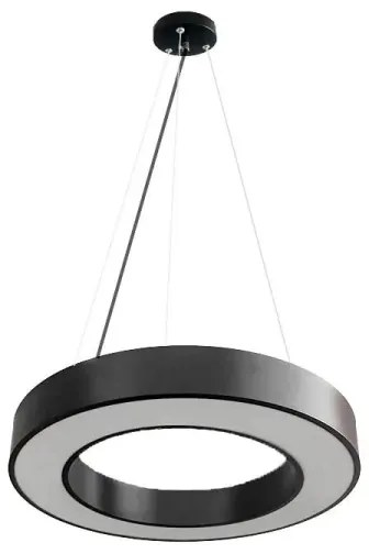 LED dimmelhető csillár zsinóron LED/45W/230V 3000-6500K fekete + távirányítás