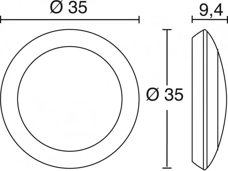 NOVOLUX 559C-G31X1A-01 PIRO Modern Kültéri Mennyezeti Lámpa Fehér GX53 IP66
