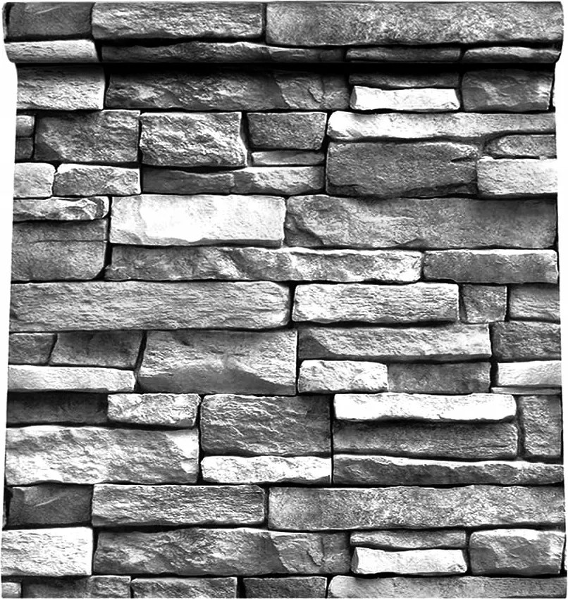 Öntapadós Tapéta Kő 3D Kő Utánzat 45cm x 10m