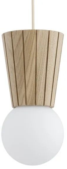 Argon 8951 - Fürdőszobai függeszték kábellel VOLANTE 1xG9/6W/230V IP44 bézs