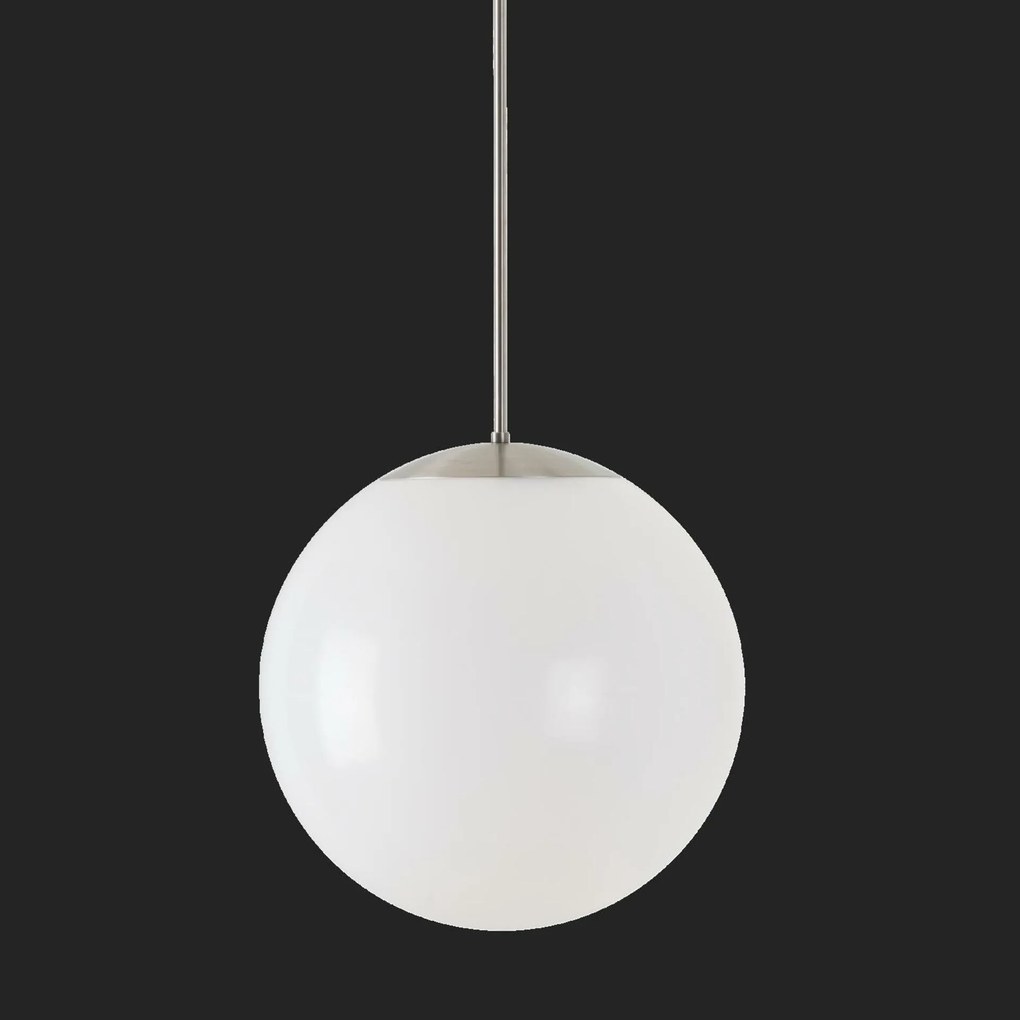 Osmont 64119 Isis P3 Pm Hp függesztékes műanyag könnyű rozsdamentes acél szálcsiszolt fehér