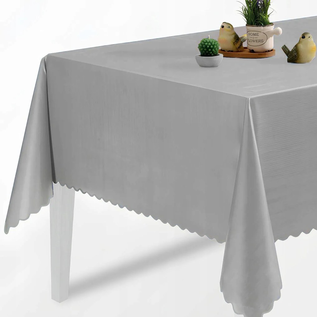 Cerata Vastag Abrosz Ceraty Szürke Ezüst Sima Egyszínű 140x250