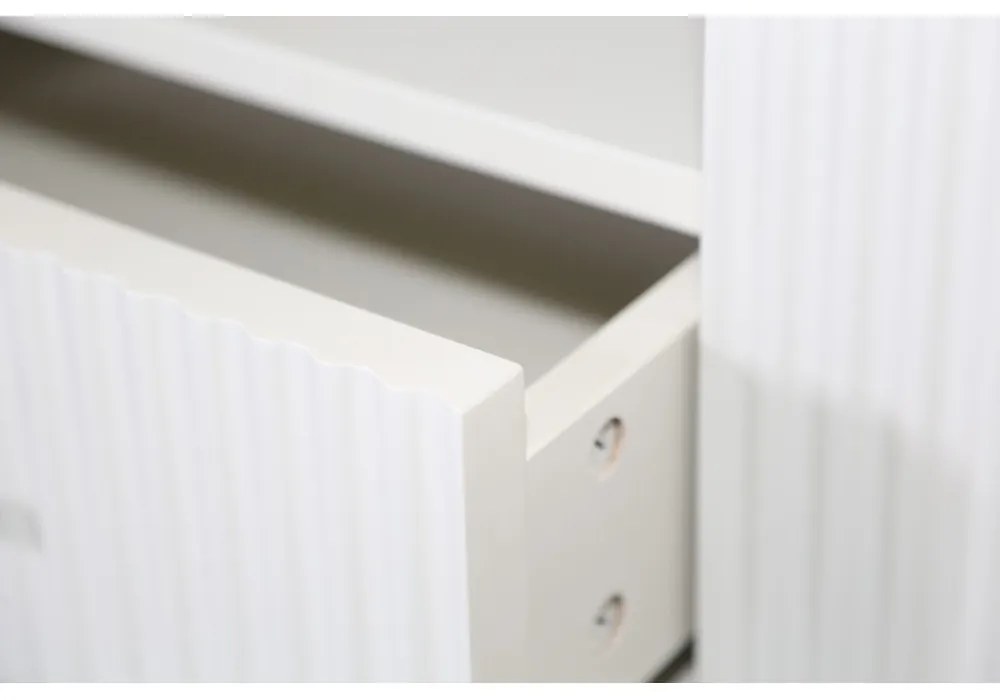 Szürke TV-állvány 140x50x45 cm Palma – Unique Furniture