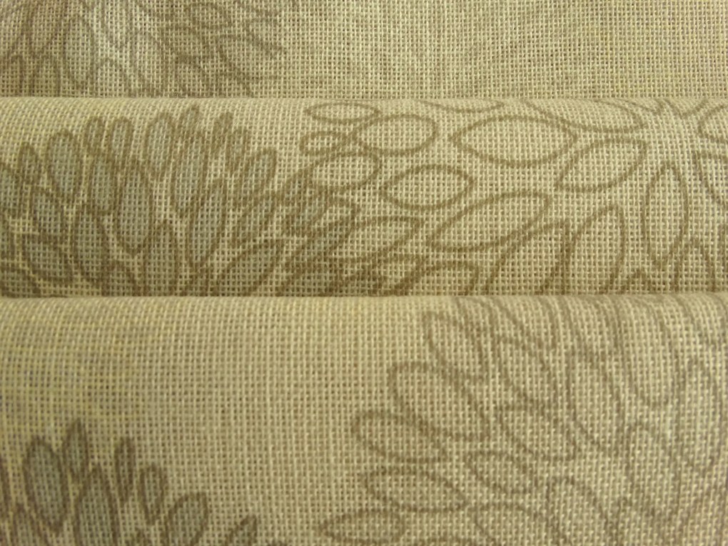 Mg Tk függöny Len bézs X6 Pitypang 160cm 1,4m