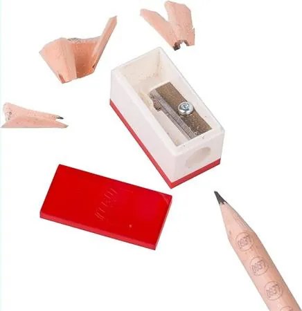 Grafitceruza szett, HB, hegyezővel, radírral, mini figurával, LEGO (L52053)