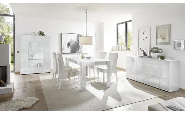 ARIA fehér étkezőasztal