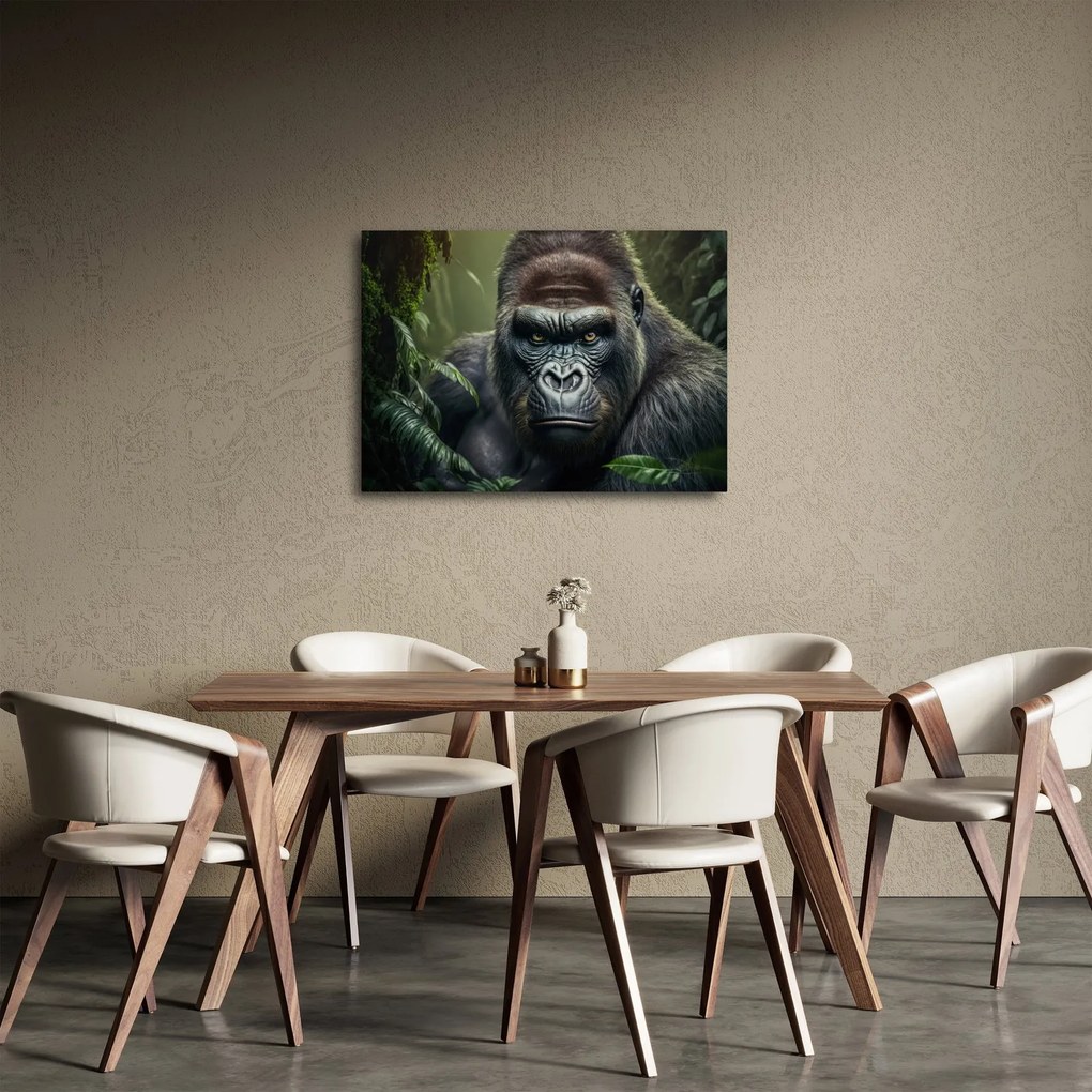 Kép - Egy gorilla portréja (70x50 cm)